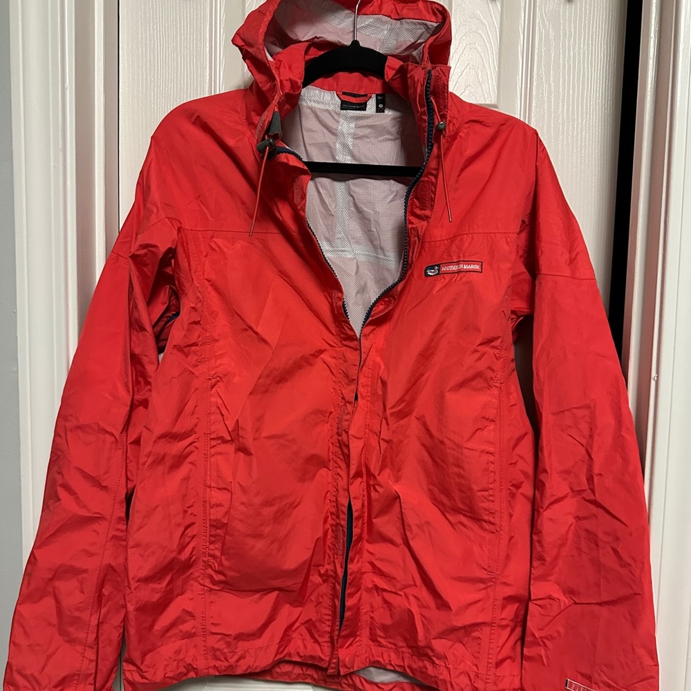 Southern Marsh Salmon Rain Jacket size small